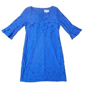 Blue Lace Dress